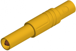 4 mm Stecker, Schraubanschluss, 0,5-1,5 mm², CAT III, gelb, LAS S G GE
