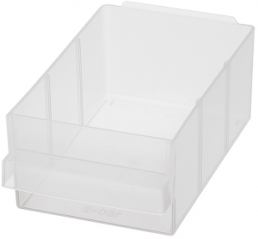 Schublade, transparent, (B x T) 91 x 154 mm, SCHUBLADE 150-02