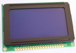 Graphic Mono-LCD Display COB 128x64 STN-BLUE-NEG LED-WHITE DEM 128064B SBH-PW-N