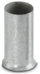 Unisolierte Aderendhülse, 25 mm², 15 mm lang, DIN 46228/1, silber, 3200360