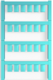 Polyamid Gerätemarkierer, (L x B) 10 x 7 mm, blau, 240 Stk