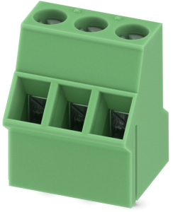 Leiterplattenklemme, 3-polig, RM 5.08 mm, 0,14-2,5 mm², 20 A, Schraubanschluss, grün, 1705472