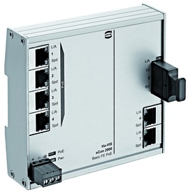 Ethernet Switch, unmanaged, 7 Ports, 100 Mbit/s, 24-54 VDC, 24020061220