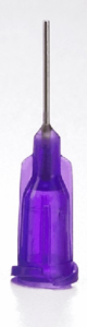 Dosiernadel, (L) 25.4 mm, violett, Gauge 21, Innen-Ø 0.51 mm, 921100-TE
