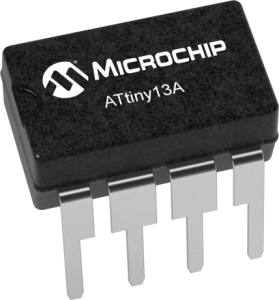 AVR Mikrocontroller, 8 bit, 20 MHz, DIP-8, ATTINY13A-PU