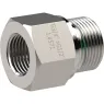 Wechselreduzierung, L 28 mm, 400 bar, Edelstahl, für Druckluft/Flüssigkeiten/Erdgas/Hydraulik, 148702