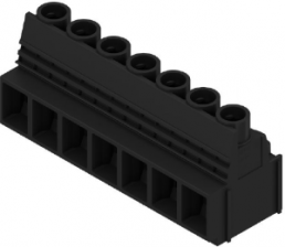 Leiterplattenklemme, 7-polig, RM 10.16 mm, 0,13-16 mm², 51 A, Schraubanschluss, schwarz, 1193030000