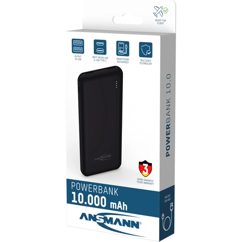 PB212 10000AH Ansmann Powerbanks, Zusatzakkus Bild 2