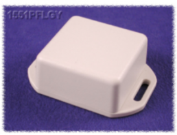 ABS Miniatur-Gehäuse, (L x B x H) 40 x 40 x 20 mm, lichtgrau (RAL 7035), IP54, 1551PFLGY