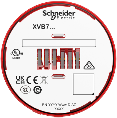XVB7C64 Schneider Electric Optische Signalgeber Bild 5
