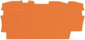 Abschluss-/Zwischenplatte für Reihenklemme, 2002-1392