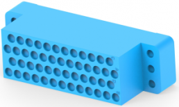 Steckergehäuse, 50-polig, RM 3.81 mm, gerade, blau, 201358-3