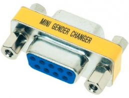Gender Changer, D-Sub 1, 9-polig, Buchse/Stift