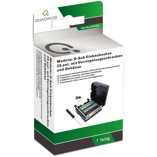 2010C261 QUADRIOS D-Sub Steckverbinder Bild 5