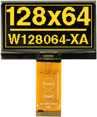 EA W128064-XALG DISPLAY VISIONS OLED Displays