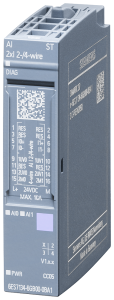 Eingangsmodul für SIMATIC ET 200SP, Eingänge: 2, (B x H x T) 15 x 73 x 58 mm, 6ES7134-6GB00-0BA1