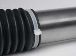 Kabelbinder, Polyamid, (L x B) 210 x 8 mm, Bündel-Ø 8 bis 47 mm, schwarz, UV-beständig, -40 bis 85 °C