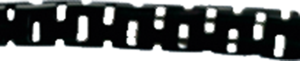 Kabelschutzschlauch, 25,4 mm, schwarz, PE, PW100F-C20