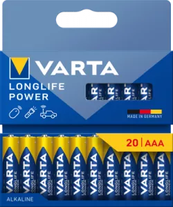 04903 121 720 VARTA Rundzellen, 9V-Blöcke