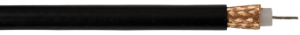 Koaxiale HF-Leitung, 75 Ω, RG 11, schwarz