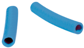 Schutz und Isoliertülle, Innen Ø 3 mm, L 25 mm, hellblau, PCR, -30 bis 90 °C, 0201 0004 020