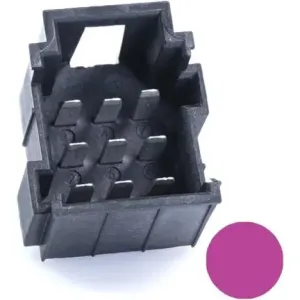 PFT-JPT-9POL-3X3-VIOLET ESKA Erich Schweizer DIN Messerleisten, DIN Federleisten