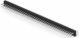 Stiftleiste, 80-polig, RM 2.54 mm, abgewinkelt, schwarz, 9-103795-0