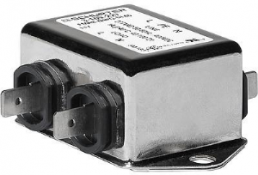 1-Stufen Filter, 50 bis 60 Hz, 1 A, 277 V (DC), 277 VAC, Flachstecker 6,3 mm, 3-109-227