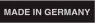 Herkunftszeichen, Text: "MADE IN GERMANY", (B) 37 mm, Aluminium, 085.50-4-A3 (100ST.)