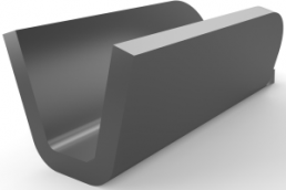 Crimpverbinder, unisoliert, 0,26-0,8 mm², AWG 24 bis 18,5, schwarz, 5.72 mm