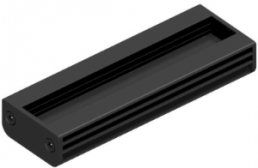 Kühlkörper für LEDs, mit Gehäuse, 6,5 K/W, Aluminium, schwarz eloxiert