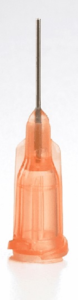 Dosiernadel, (L) 25.4 mm, orange, Gauge 23, Innen-Ø 0.33 mm, 923100-TE