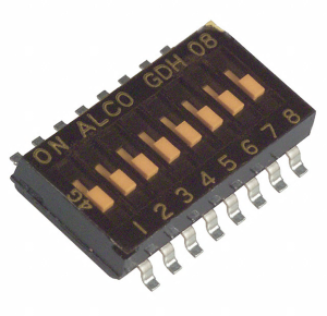 DIP-Schalter, Aus-Ein, 2-polig, gerade, 100 mA/50 VDC, 1571983-1