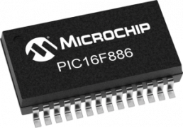 PIC Mikrocontroller, 8 bit, 20 MHz, SSOP-28, PIC16F886-I/SS