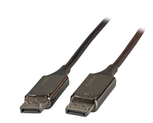 DisplayPort AOC Anschlusskabel 8K, St.-St., 30m, schwarz