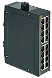 Ethernet Switch, unmanaged, 16 Ports, 100 Mbit/s, 24-48 VDC, 24030160010