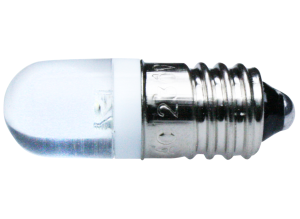 LED-LAMPE, E10, 12 V, warm­weiß