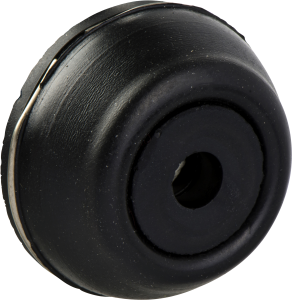 Drucktaster, unbeleuchtet, tastend, Bund rund, schwarz, Einbau-Ø 22 mm, XACB9212
