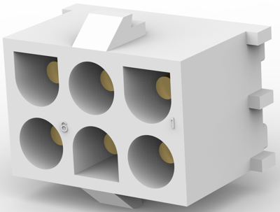350431-4 AMP Steckverbindersysteme Bild 1