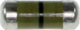 Widerstand, Metallfilm, SMD 0204, Mini-MELF, 0 Ω, 0.4 W, ±1 %, ZCM204FKE07-0RAA