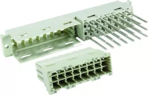 09060452871 Harting DIN Messerleisten, DIN Federleisten