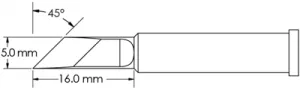 GT6-KN0050S METCAL Lötspitzen, Entlötspitzen und Heißluftdüsen