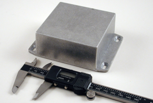 Aluminium Druckgussgehäuse, (L x B x H) 92 x 92 x 42 mm, natur, IP54, 1590YFL