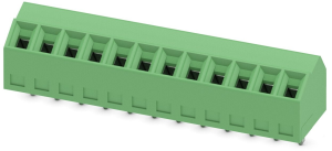 Leiterplattenklemme, 12-polig, RM 3.5 mm, 0,14-1,5 mm², 10 A, Schraubanschluss, grün, 1751196