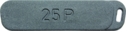 Abdeckkappe für D-Sub Stecker, Gehäusegröße 3 (DB), 25-polig, 09670250611