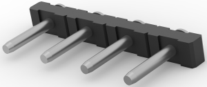 Leiterplattenklemme, 4-polig, RM 5 mm, 10 A, Stift, 2213865-4