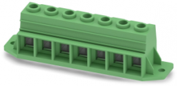 Leiterplattenklemme, 7-polig, RM 15 mm, 0,5-35 mm², 125 A, Schraubanschluss, grün, 1932546