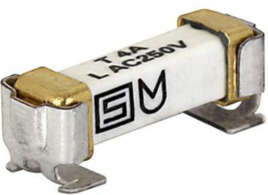 SMD-Sicherung 4,2 x 11,1 mm, 1.25 A, T, 250 V (DC), 125 V (AC), 200 A Ausschaltvermögen, 3404.2417.11