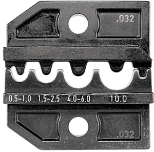 Crimpeinsatz für Unisolierte Steckverbinder, 0,5-10 mm², AWG 20-8, 624 032 3 0