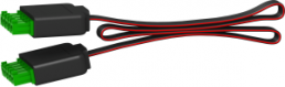 Smartlink Kabel, Flachbandleitung, (L) 100 mm, schwarz, für Acti 9, A9XCAS06